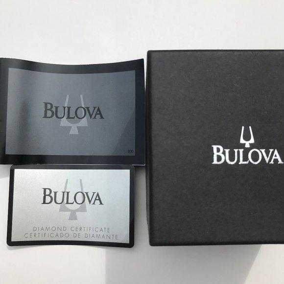 Bulova Women's 98R144 Diamond Two Tone Watch - Picture 7 of 7